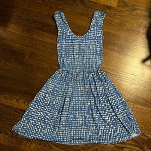 Rachel Pally Criss Cross Back Dress, Size Large